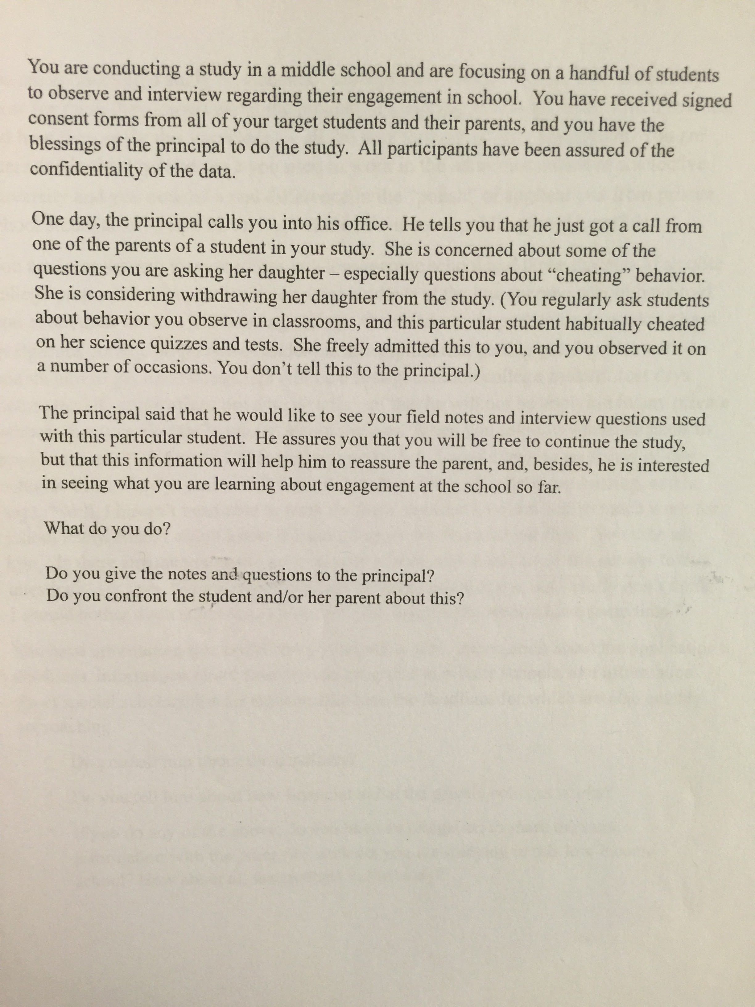 Qualitative Research - Week 9 - Class Notes